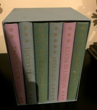 Folio Society The Mapp And Lucia Novels Boxed Set 6 Volumes