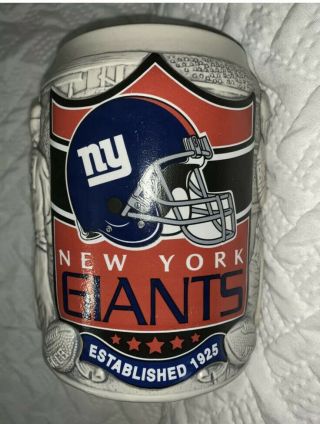 Vintage Miller Lite York Giants Beer Stein Mug Rare