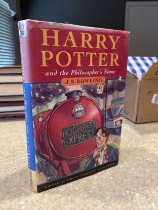 Harry Potter & Philosopher’s Stone J K Rowling 1st/2nd Uk Ted Smart Hardcover