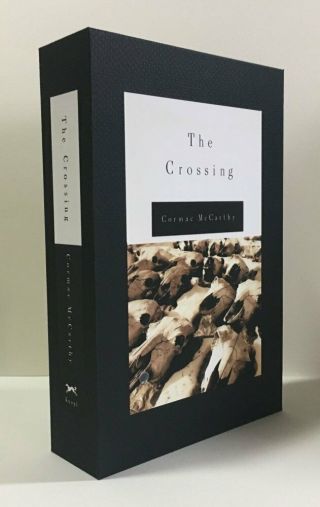 Custom Slipcase Cormac Mccarthy The Crossing 1st Edition / 1st Printing