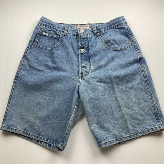 Vintage Guess Jeans By Georges Marciano Light Wash Shorts Waist 33