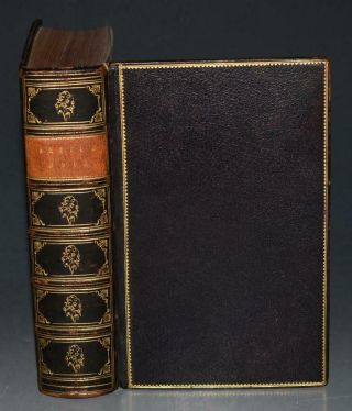 Irving Washington The Sketch - Book Of Geoffrey Crayon Gent Fine Binding 1834
