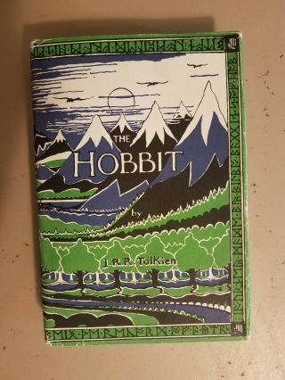 The Hobbit - J R R Tolkien 1966 - 28th Print - Early Printing Hc/dj