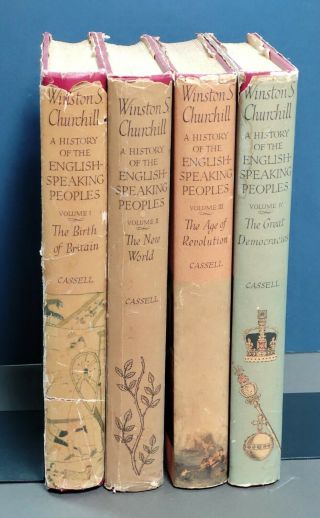 A History of The English Speaking People’s by Winston S Churchill,  First Edition 3
