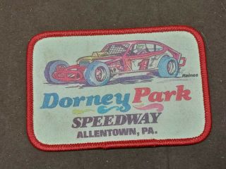 Vintage Dorney Park Speedway Allentown Pa Patch Automotive Racing