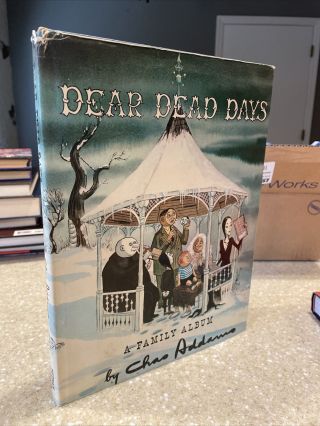 Dear Dead Days A Family Album By Charles Addams 1st/1st 1959 Putnam Hardcover Dj