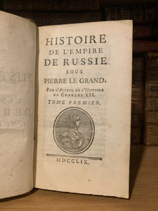 1759 History Of Russian Empire Under Peter The Great