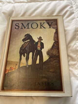 Smoky The Cow Horse By Will James 1929 Illustrated 1st Edition And Dust Jacket