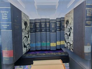Britannica Gateway To The Great Books Complete Set Vol.  1 - 10