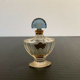 Vintage Shalimar By Guerlain Paris Perfume Bottle 1/4 Ounce Empty