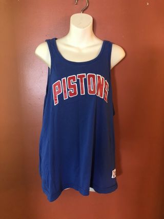 Vintage Detroit Pistons Cloth Jersey 80s