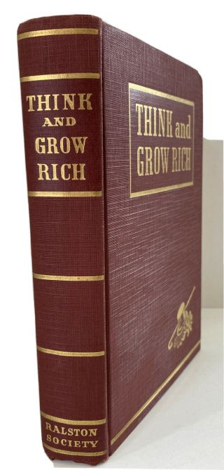 Think And Grow Rich 1941 By Napoleon Hill 13 Proven Steps To Riches Carnegie