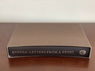 Letters From A Stoic And Three Dialogues - Seneca - Folio Society - 2003