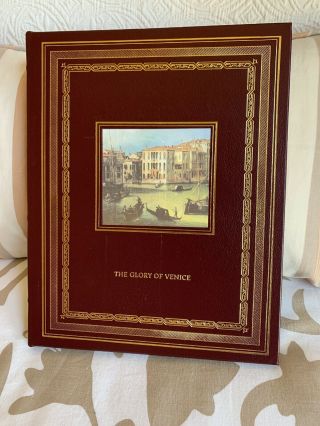 Easton Press The Glory Of Venice Glorious Art Huguenin Lessing Leather Bound