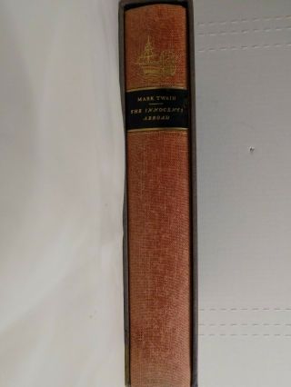 Mark Twain The Innocents Abroad,  Limited Editions Club,  Signed & Numbered
