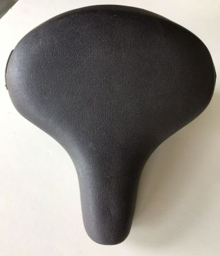 Vintage Persons P - 1000 - 57b Made In Usa Black Bicycle Bike Seat Permaco 4097