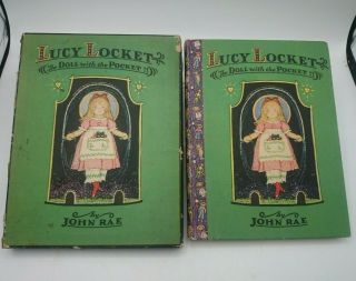 Lucy Locket The Doll With The Pocket John Rae,  1928,  Polly,  W Slipcase 1st/3rd