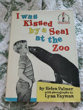 I Was Kissed By A Seal At The Zoo 1962 1st Ed Vtg Helen Palmer Hc/dj 195