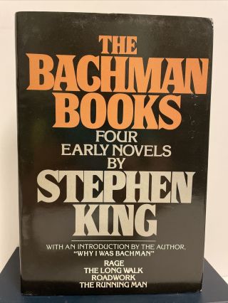 The Bachman Books By Stephen King - 1985 - Book Club Edition - Hardcover And Dj