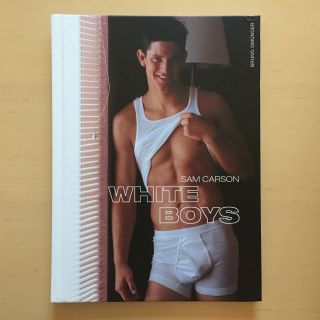 White Boys - Sam Carson (2005,  Hardcover) Male Figure Photo Book.