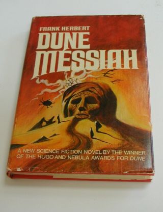 Frank Herbert Dune Messiah 1969 Vintage Hardcover Book Bce Science Fiction Novel