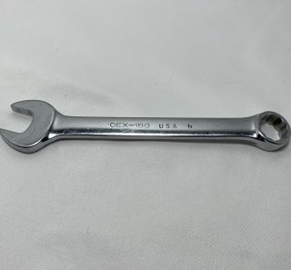 Vintage Snap On Tools 9/16 Combination Wrench 1966 Date Code Oex - 180