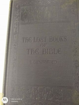 1926 The Lost Books Of The Bible Alpha House Intro By Dr.  Frank Crane