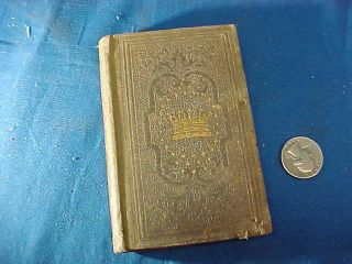 Orig 1850 The Fortune Teller Small Parlor Game Amusement Book