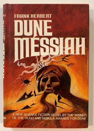 Dune Messiah By Frank Herbert Book Club Edition 1969 Hardcover Vintage
