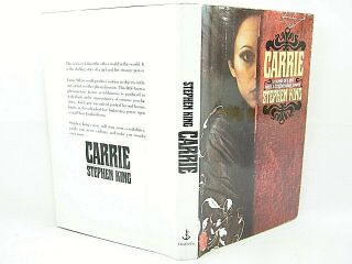 Carrie By Stephen King 1974 Hc Gd Bomc
