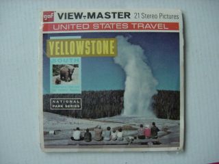 Vintage Gaf View - Master Reels Packet Yellowstone Nat 