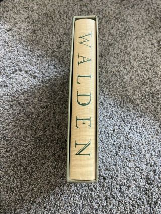 Walden Life In The Woods Henry David Thoreau Heritage Press With Sunglass