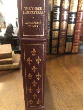The Three Musketeers Alexandre Dumas Franklin Leather Bound 24k Gold