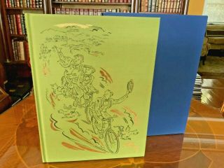 Folio Society Three Men On The Bummel By Jerome K Jerome In A Boat Oop