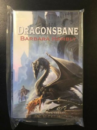 Dragonsbane ✎SIGNED✎ by BARBARA HAMBLY - Grim Oak Press Hardback 1/500 486 3