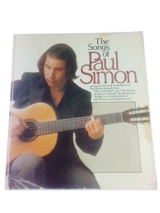 Vintage The Songs Of Paul Simon 1972,  Paperback Music Book Piano Vocal