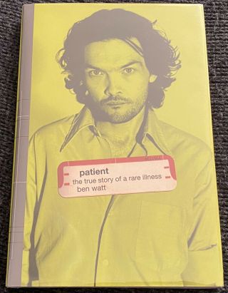 Ben Watt,  Everything But The Girl,  Signed Book,  Patient,  Hardcover,  1st Edition