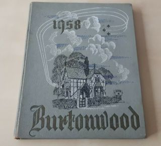 1958 Us Air Force Royal Air Force Station Burtonwood Yearbook Usaf England Raf