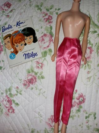 Barbie Vintage 1964 Satin 