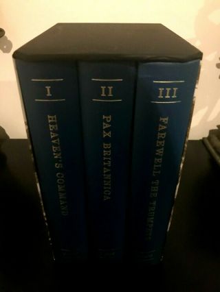 Folio Society Jan Morris Pax Britannica Boxed Set 3 Volumes