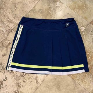 Fila Sport Vintage Style Pleated Tennis Skirt M