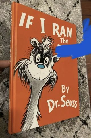 Dr Seuss If I Ran The Circus 1st/ First Edition 1977.  Very Good.  Blue Nose