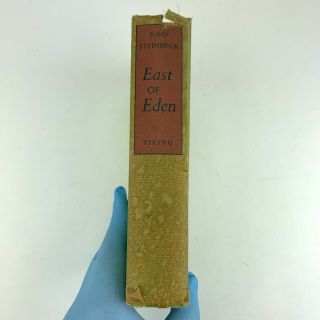 East Of Eden John Steinbeck (first Edition/first Printing) 1952 Bite Rare Vg