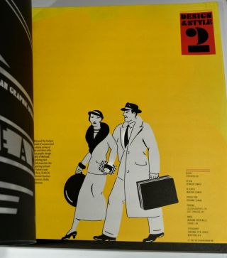 Streamline Book American Graphic Design of the 1930 ' s Machine Age Printed 1987 3