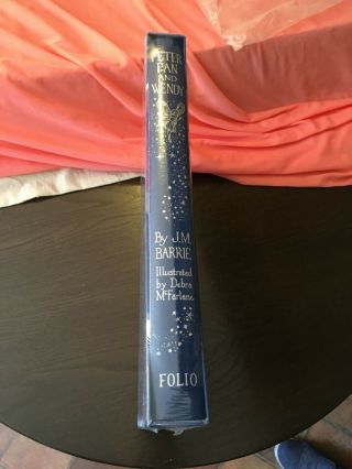 Folio Society Peter Pan And Wendy By J M Barrie Illustrated Debra Mcfarlane