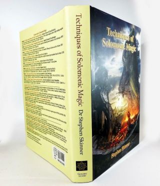Techniques Of Solomonic Magic By Stephen Skinner Grimoire Occult Goetia Key