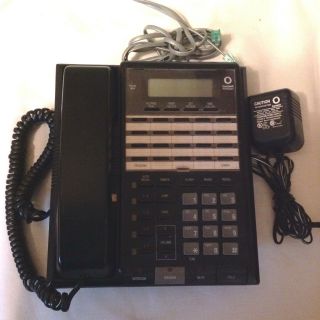 Vintage Lucent Technology 4 - Line Phone Model 854 With Power Supply