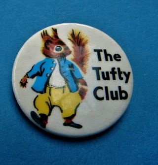 The Tuffty Club Road Safety Squirrel Childrens Club Vintage 1960 