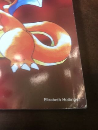 Pokemon 1998 Prima ' s Official Strategy Guide Red and Blue versions - Charizard 3