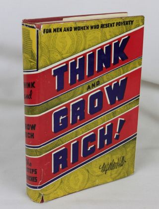 Napoleon Hill Think And Grow Rich 1959 Rare How Success Wealth Riches Carnegie